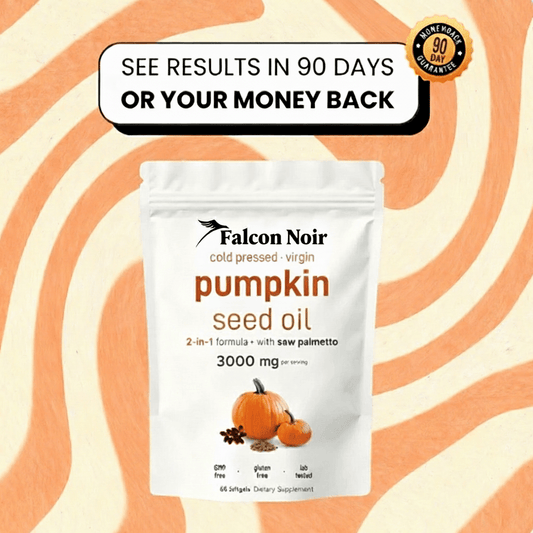 Falcon Noir™ Pumpkin Seed Oil Capsules